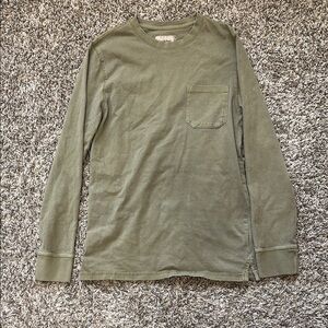 Goodfellow & Co Green Long Sleeve Tee